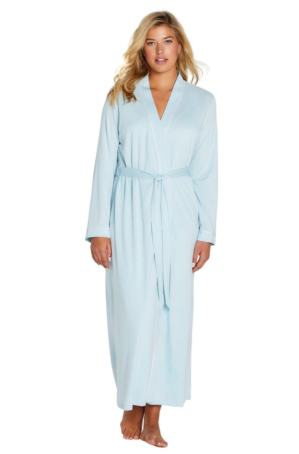 Alissa Long Sleeve Full Length Robe - Sales Rack - BUp Pajamas Robe www.buppajamas.net